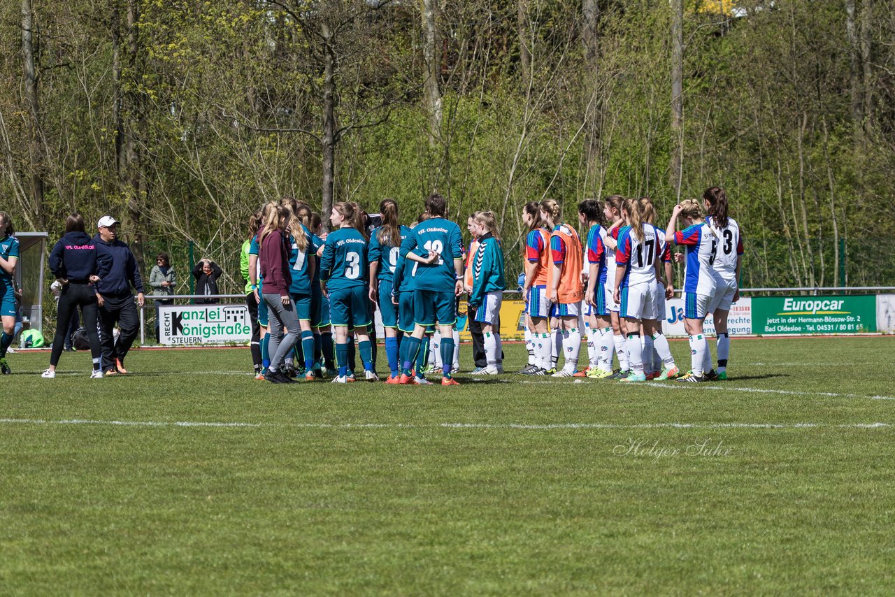 Bild 493 - wBJ VfL Oldesloe - SV Henstedt Ulzburg : Ergebnis: 3:3